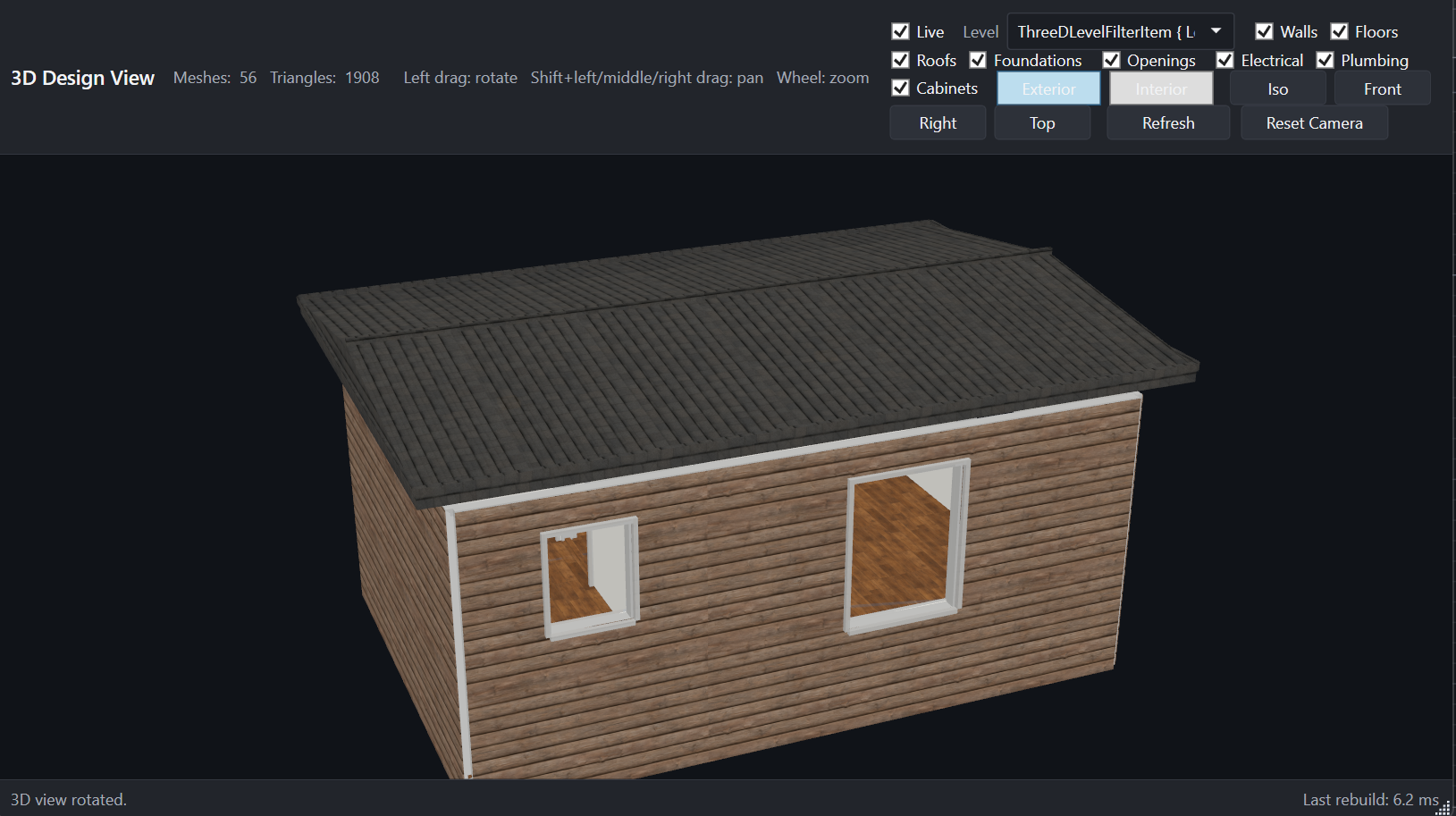 FloorForge 3d render preview